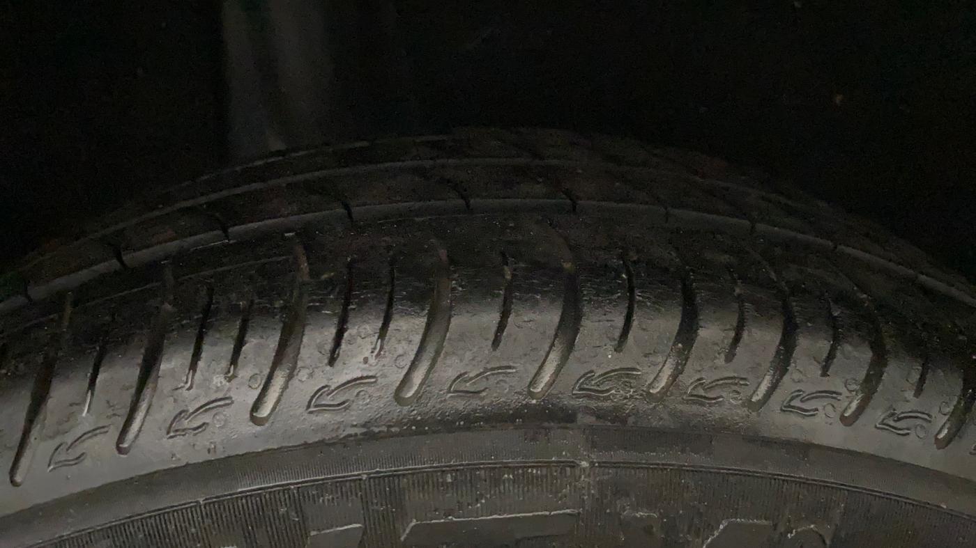 2021 Maruti Baleno DELTA PETROL 1.2, Petrol, Manual, 54,067 km, Right Rear Tyre Tread