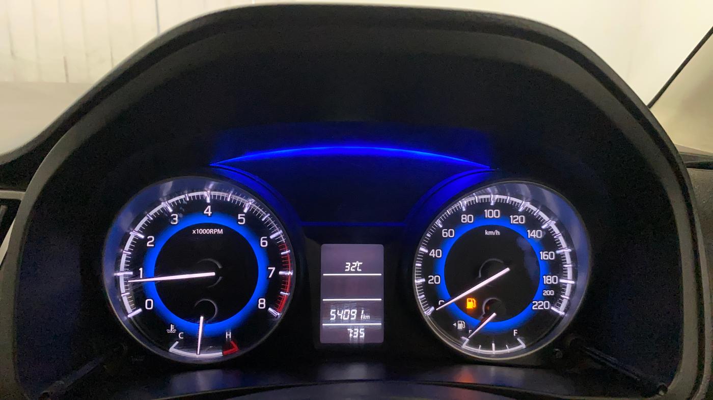 2021 Maruti Baleno DELTA PETROL 1.2, Petrol, Manual, 54,067 km, Odometer Image