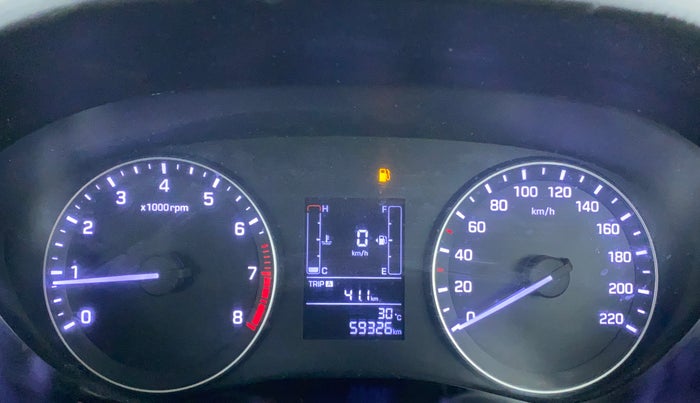 2016 Hyundai Elite i20 SPORTZ 1.2, Petrol, Manual, 59,397 km, Odometer Image