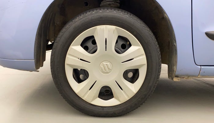 2010 Maruti Wagon R 1.0 VXI, Petrol, Manual, 69,158 km, Left Front Wheel