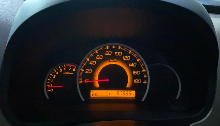 2013 Maruti Wagon R 1.0 VXI, Petrol, Manual, 67,680 km, Odometer Image