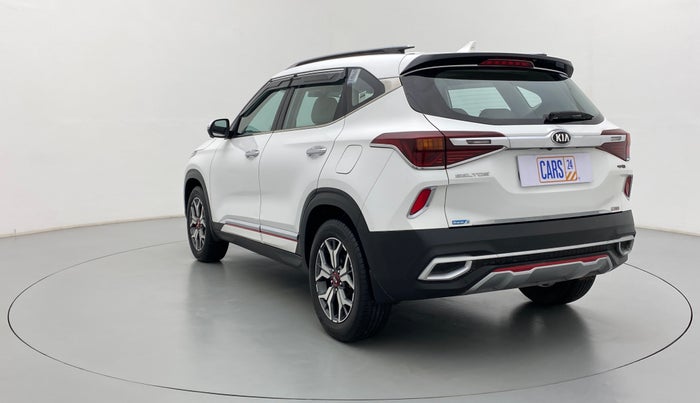 2020 KIA SELTOS 1.4 GTX+ TURBO GDI PETROL AT, Petrol, Automatic, 29,047 km, Left Back Diagonal