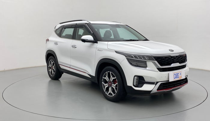 2020 KIA SELTOS 1.4 GTX+ TURBO GDI PETROL AT, Petrol, Automatic, 29,047 km, Right Front Diagonal