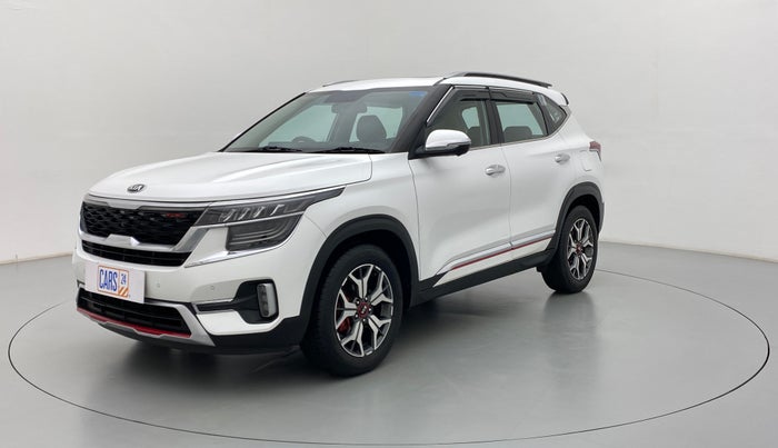 2020 KIA SELTOS 1.4 GTX+ TURBO GDI PETROL AT, Petrol, Automatic, 29,047 km, Left Front Diagonal
