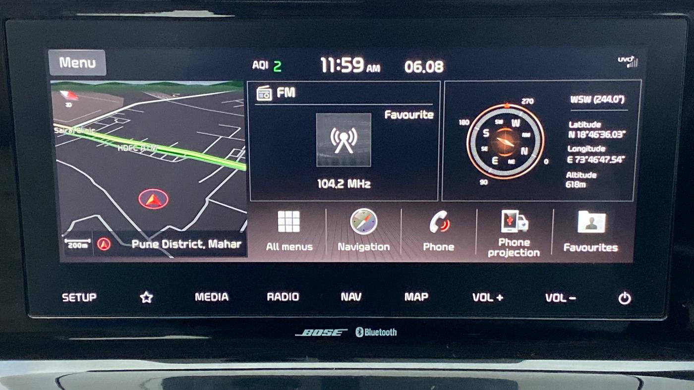 2020 KIA SELTOS 1.4 GTX+ TURBO GDI PETROL AT, Petrol, Automatic, 29,047 km, Infotainment System