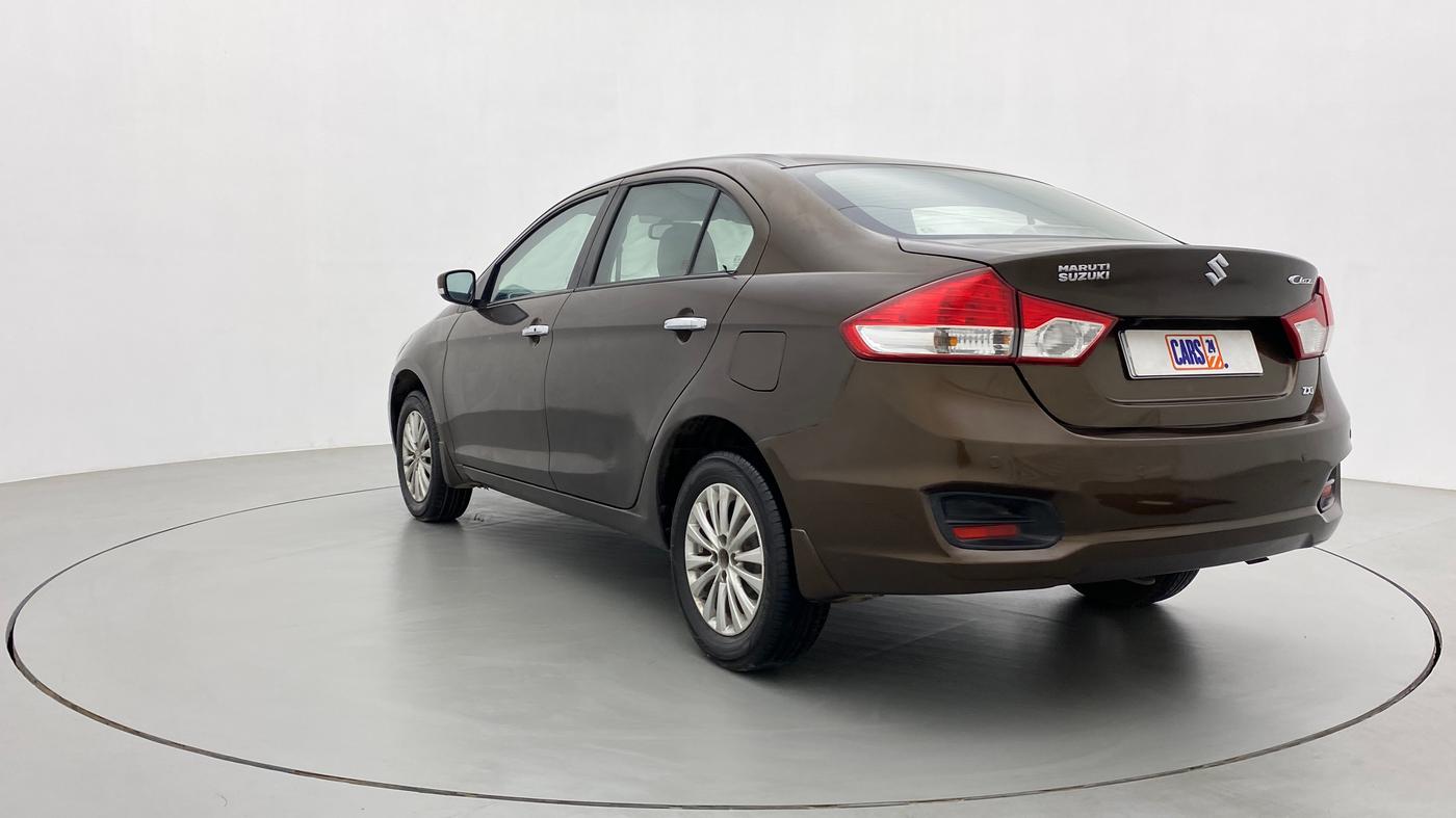 2015 Maruti Ciaz ZXI, Petrol, Manual, 73,980 km, Left Back Diagonal