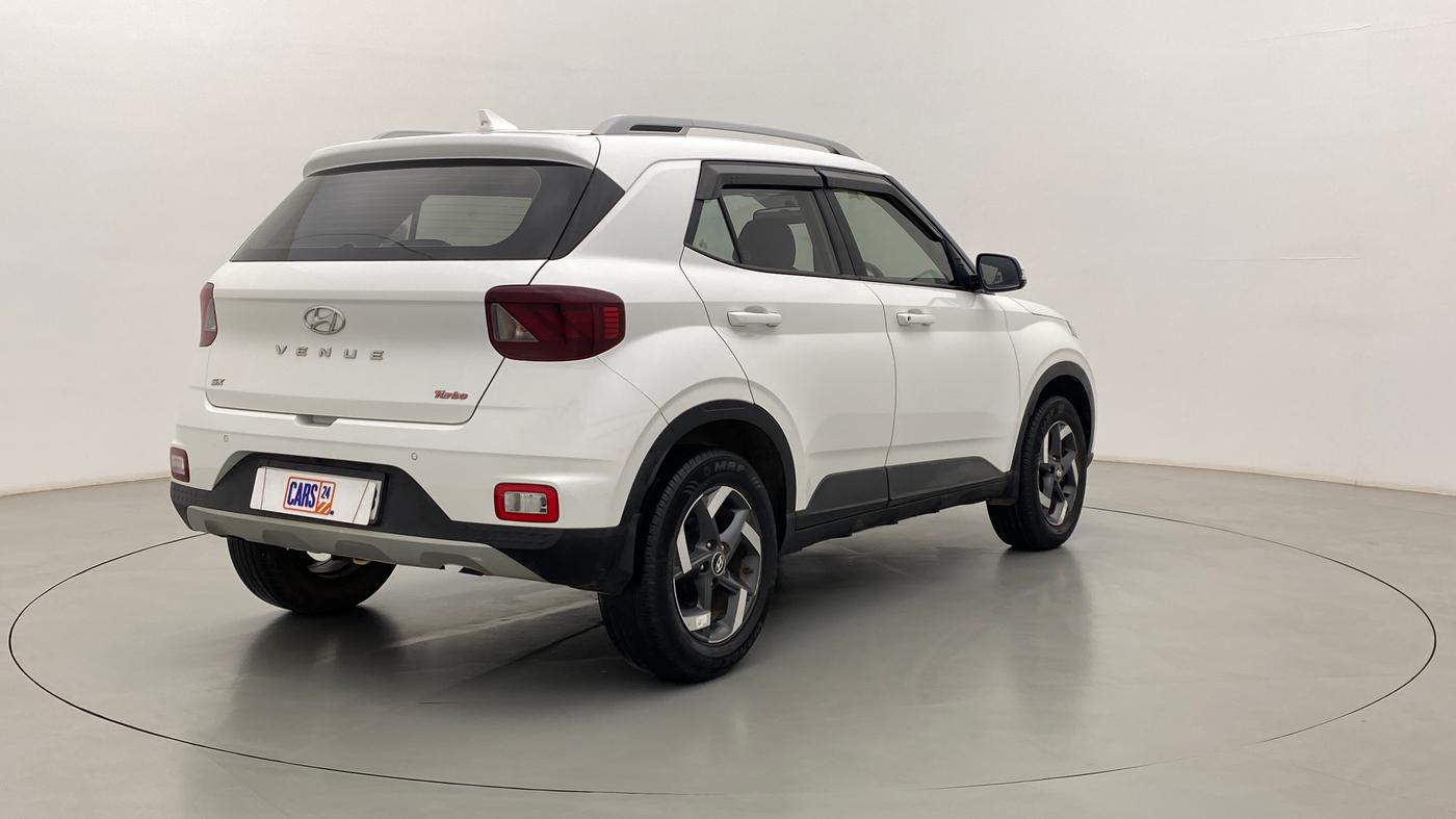 2020 Hyundai VENUE 1.0L Turbo GDI SX MT, Petrol, Manual, 36,094 km, Right Back Diagonal