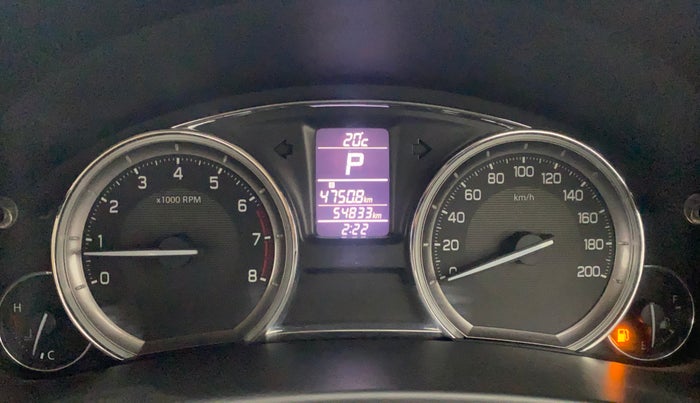 2018 Maruti Ciaz ALPHA  AT 1.4  PETROL, Petrol, Automatic, 54,790 km, Odometer Image