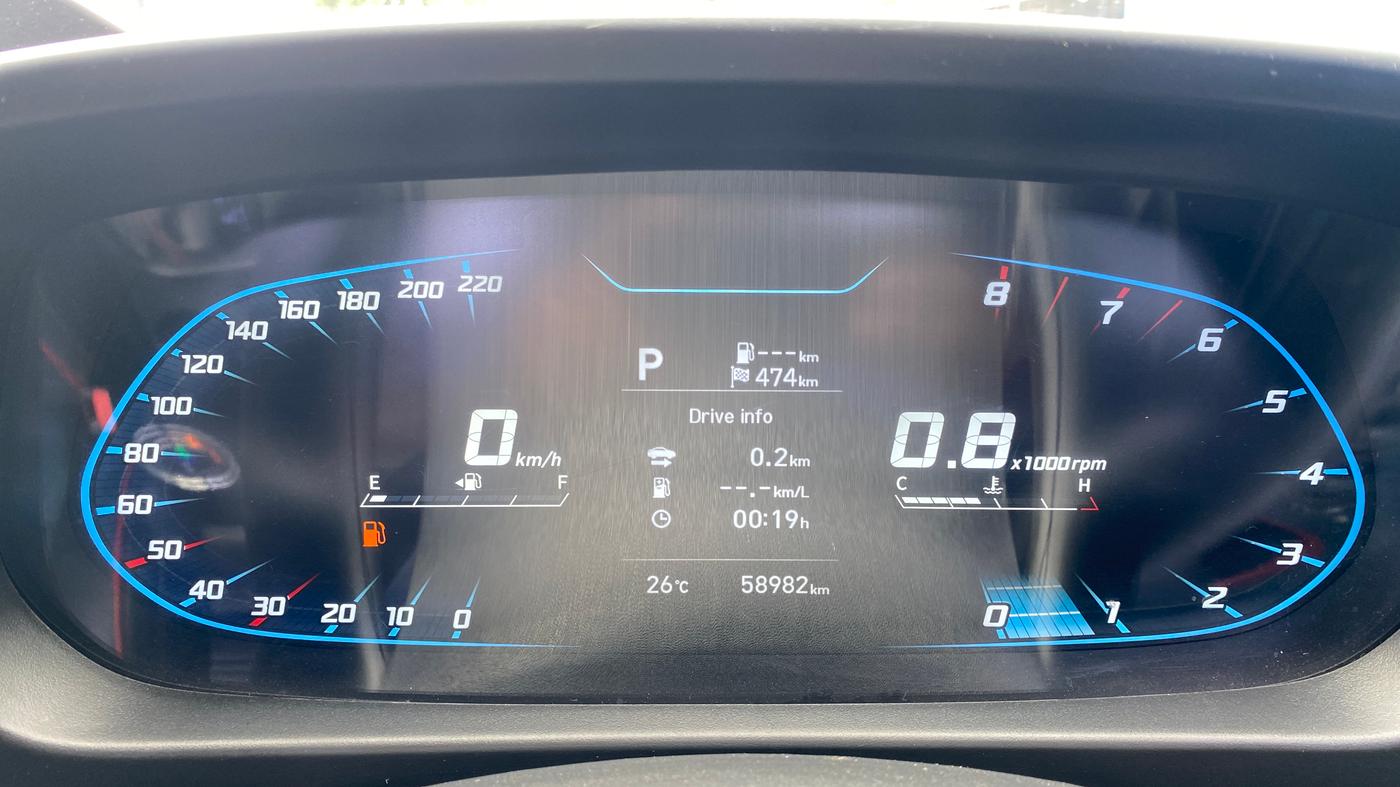 2021 Hyundai NEW I20 Asta (O) 1.0 Turbo DCT Dual Tone, Petrol, Automatic, 58,948 km, Odometer Image