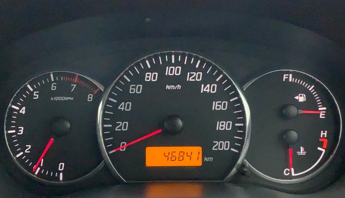 2011 Maruti Swift VXI, Petrol, Manual, 46,838 km, Odometer Image