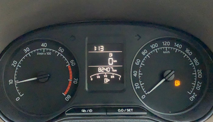 2016 Skoda Rapid AMBITION 1.6 MPI MT PLUS, Petrol, Manual, 82,482 km, Odometer View