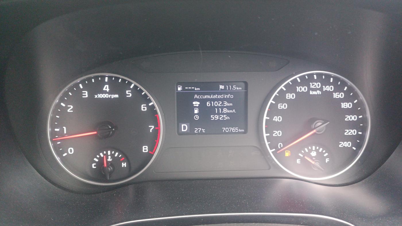 2020 KIA SELTOS HTX IVT 1.5 PETROL, Petrol, Automatic, 70,765 km, Odometer Image