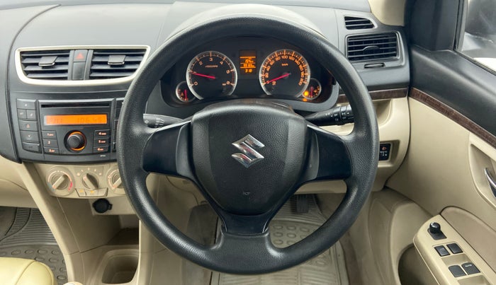 2012 Maruti Swift Dzire VDI, Diesel, Manual, 99,334 km, Steering Wheel Close Up