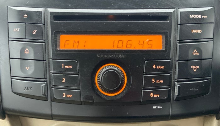 2012 Maruti Swift Dzire VDI, Diesel, Manual, 99,334 km, Infotainment System