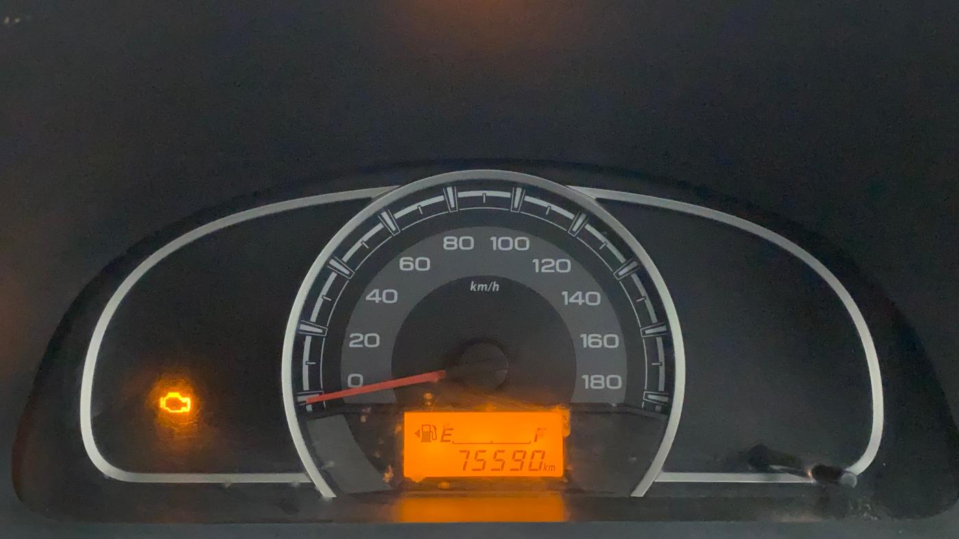 2016 Maruti Alto 800 LXI, Petrol, Manual, 75,590 km, Odometer Image