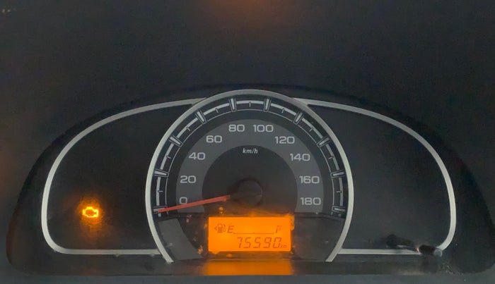 2016 Maruti Alto 800 LXI, Petrol, Manual, 75,590 km, Odometer Image