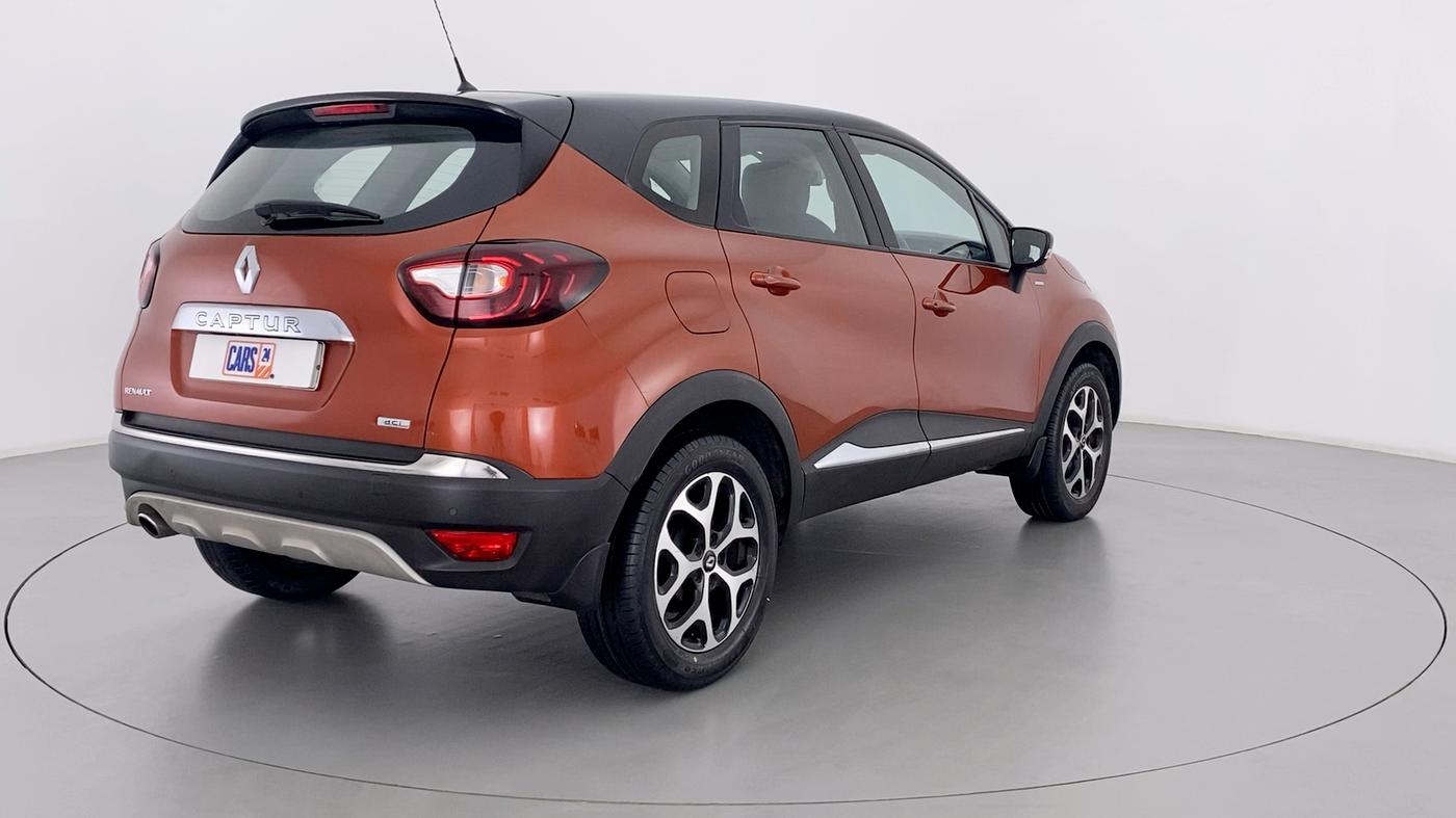 2017 Renault Captur 1.5 PLATINE DIESEL, Diesel, Manual, 50,144 km, Right Back Diagonal