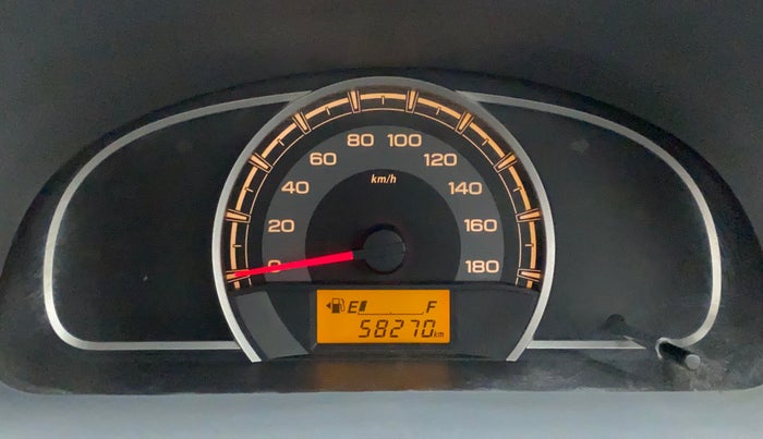 2014 Maruti Alto 800 VXI, Petrol, Manual, 58,270 km, Odometer Image