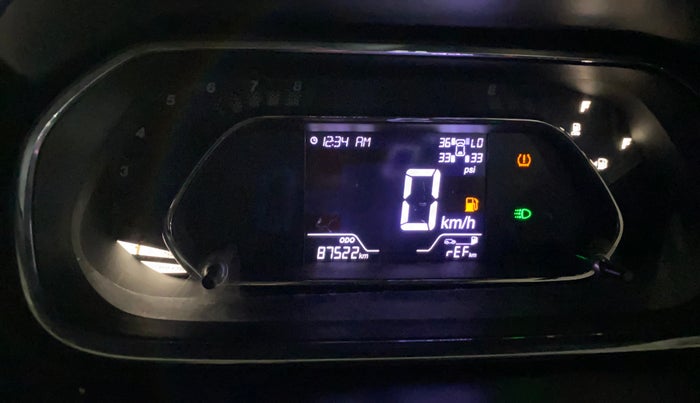 2023 Tata TIGOR XZ PLUS CNG, CNG, Manual, 87,514 km, Odometer Image