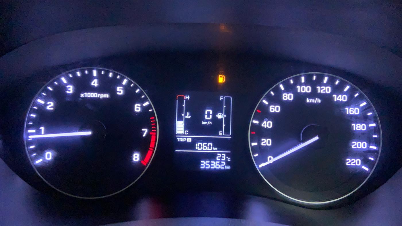 2016 Hyundai Elite i20 SPORTZ 1.2, Petrol, Manual, 35,362 km, Odometer Image