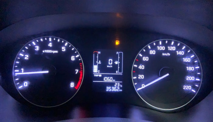 2016 Hyundai Elite i20 SPORTZ 1.2, Petrol, Manual, 35,362 km, Odometer Image