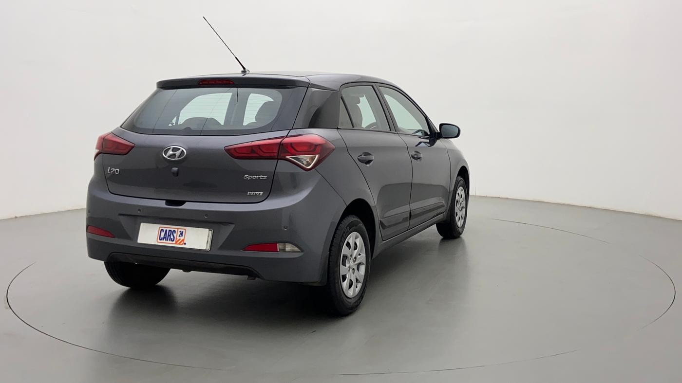 2016 Hyundai Elite i20 SPORTZ 1.2, Petrol, Manual, 35,362 km, Right Back Diagonal
