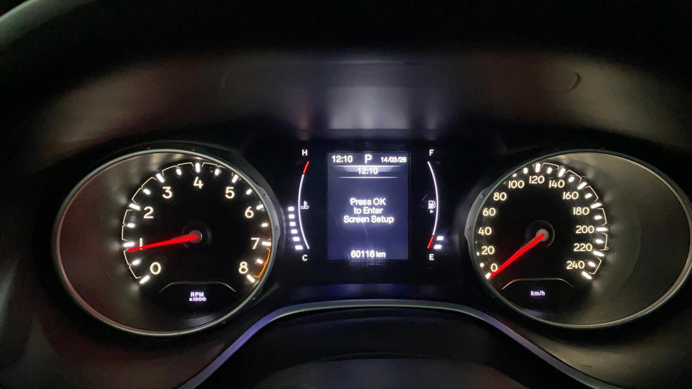 2018 Jeep Compass LIMITED 1.4 PETROL AT, Petrol, Automatic, 60,261 km, Odometer Image