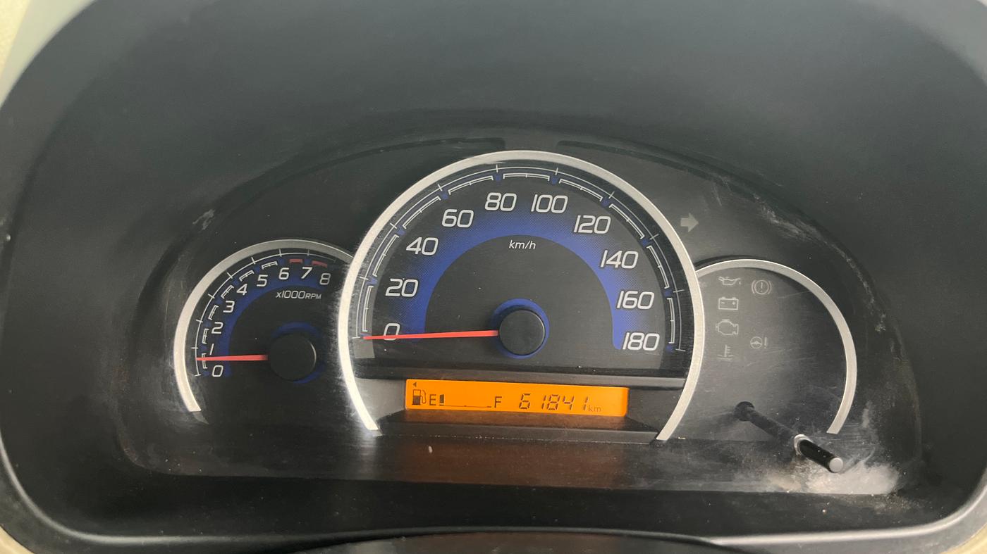 2018 Maruti Wagon R 1.0 VXI, Petrol, Manual, 61,840 km, Odometer Image