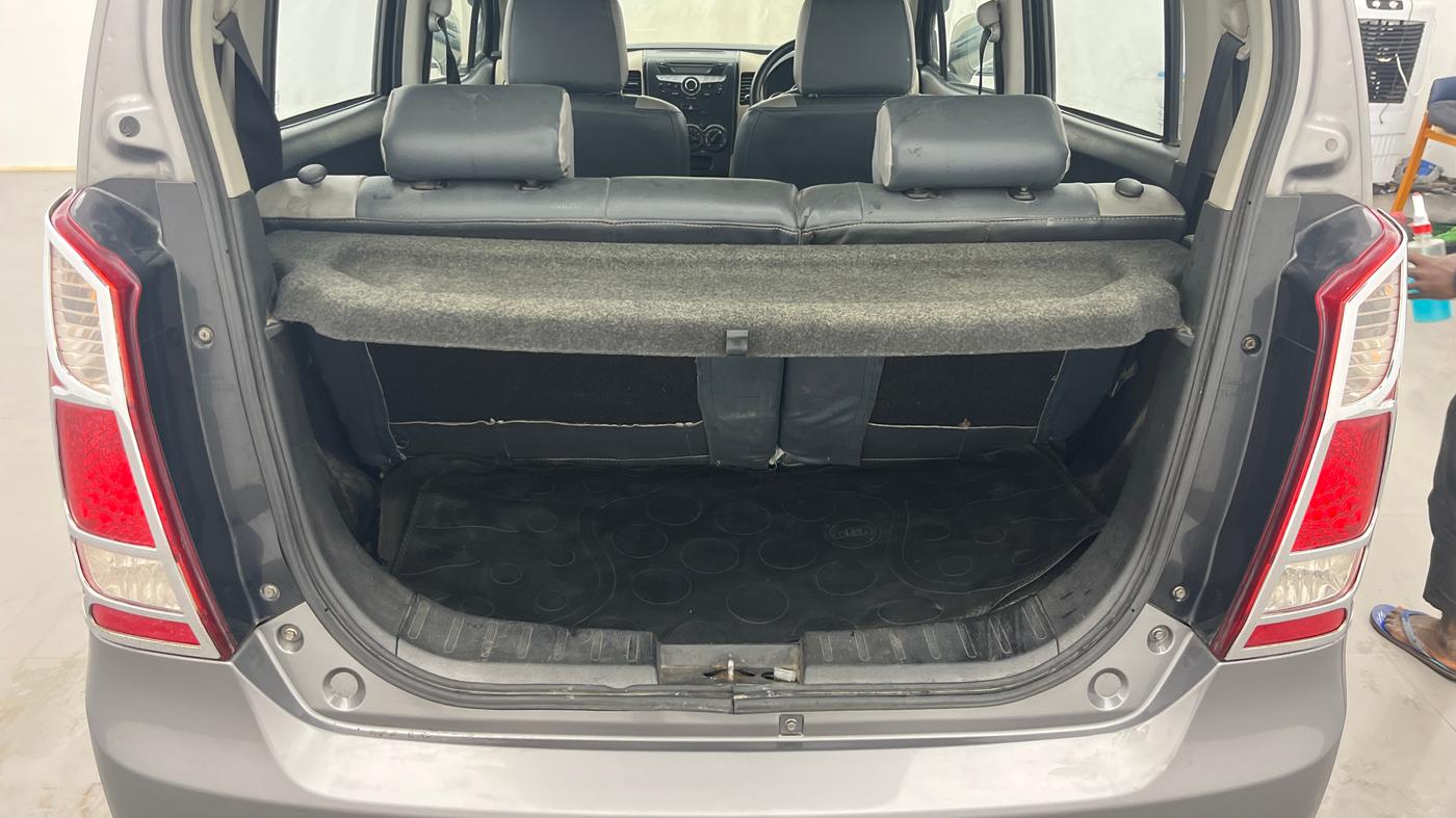 2018 Maruti Wagon R 1.0 VXI, Petrol, Manual, 61,840 km, Boot Inside