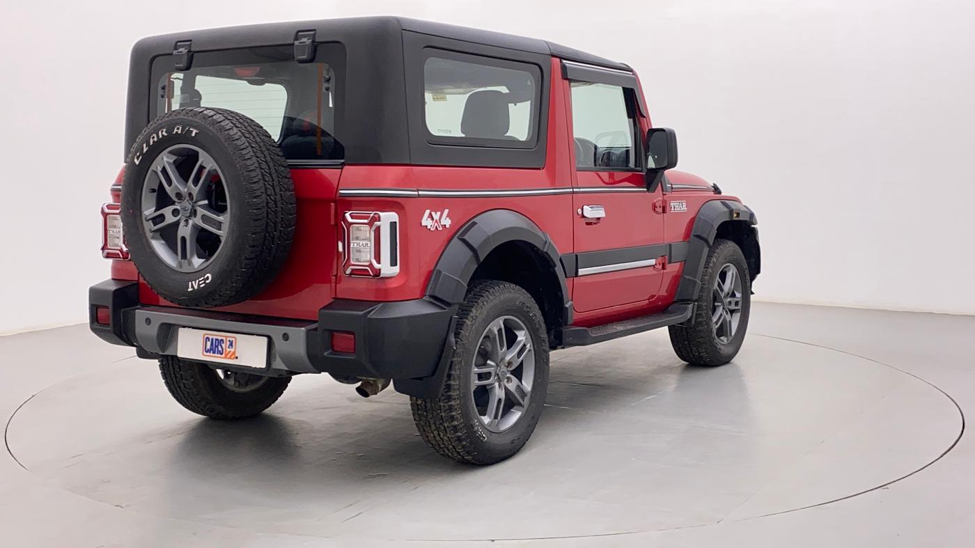 2020 Mahindra Thar LX HARD TOP 4WD MT, Diesel, Manual, 11,945 km, Right Back Diagonal
