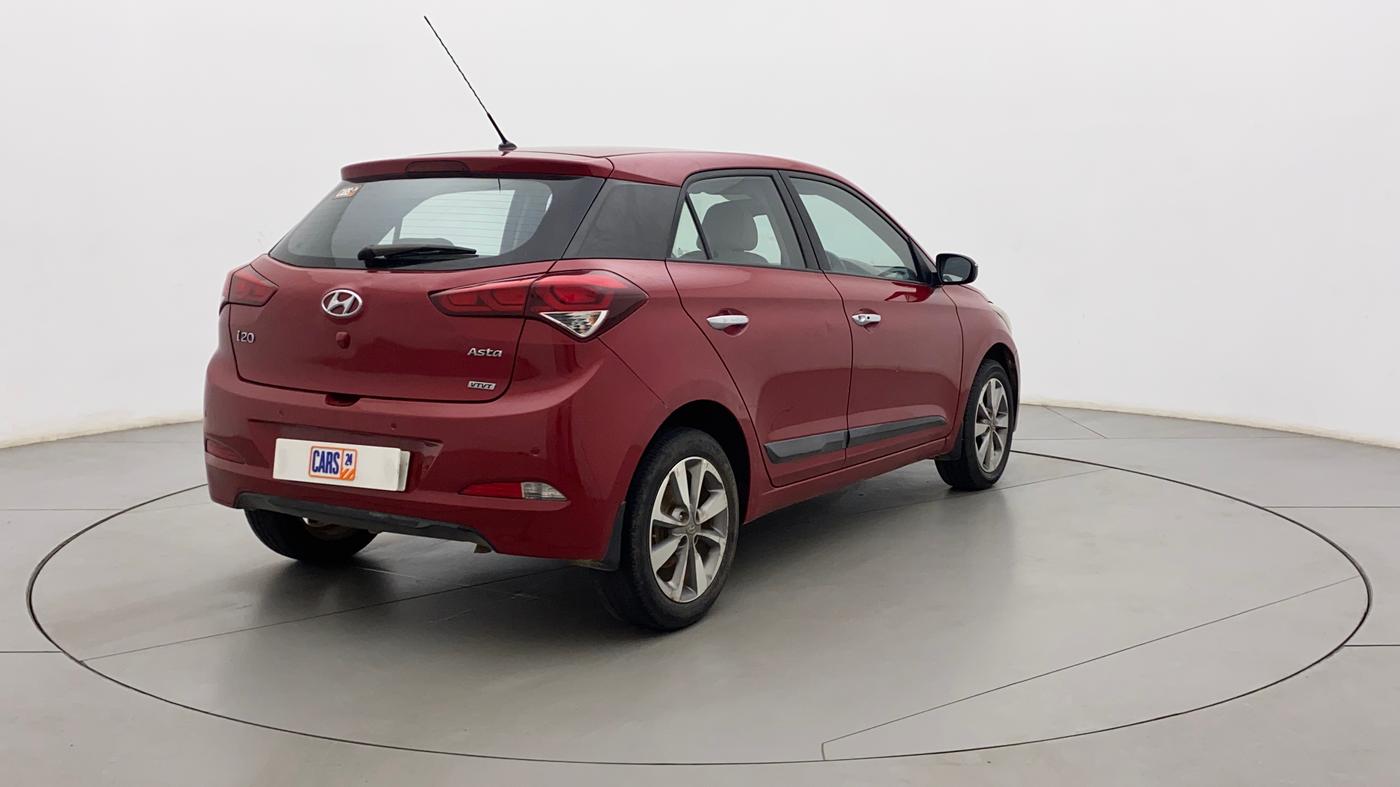 2014 Hyundai Elite i20 ASTA 1.2, Petrol, Manual, 80,824 km, Right Back Diagonal