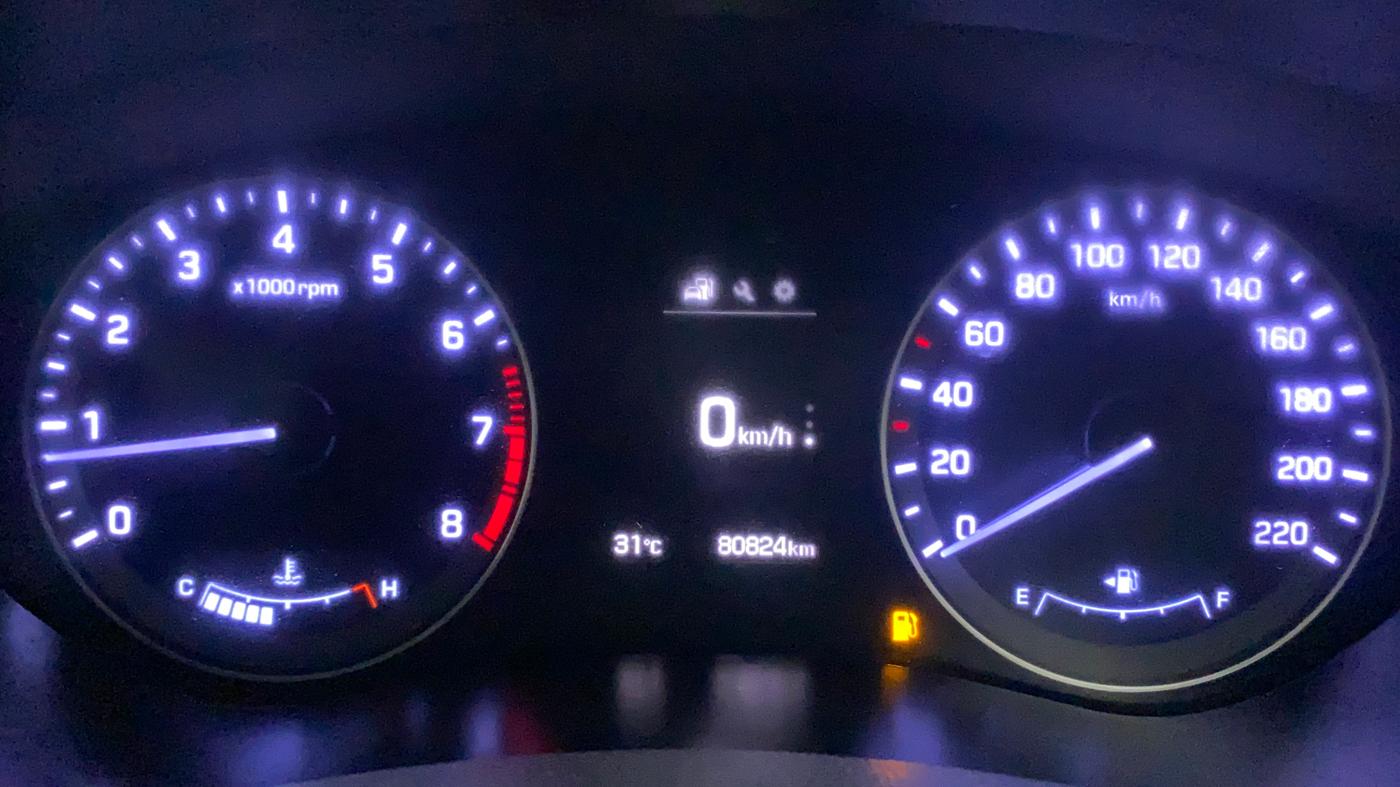 2014 Hyundai Elite i20 ASTA 1.2, Petrol, Manual, 80,824 km, Odometer Image