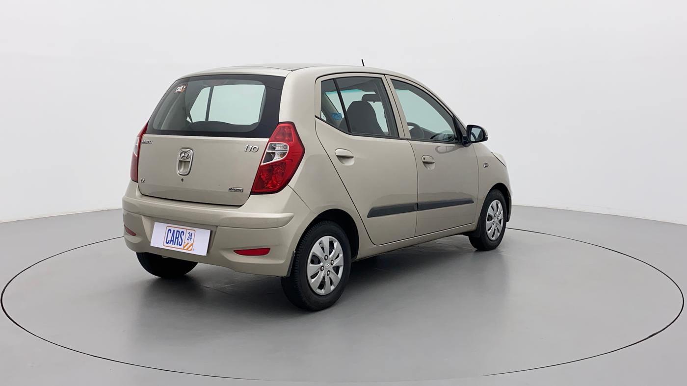2011 Hyundai i10 MAGNA 1.2, Petrol, Manual, 60,320 km, Right Back Diagonal