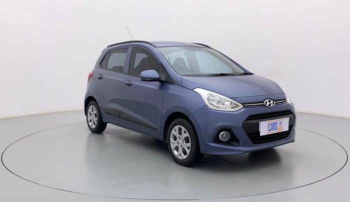 2015 Hyundai Grand i10 SPORTZ 1.2 KAPPA VTVT, Petrol, Manual, 70,563 km, Right Front Diagonal