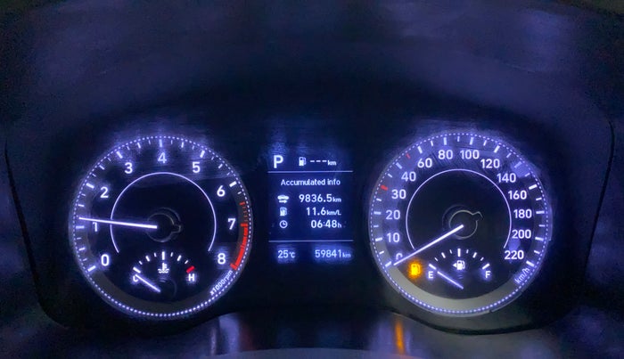 2019 Hyundai VENUE SX PLUS 1.0 TURBO DCT, Petrol, Automatic, 59,841 km, Odometer Image