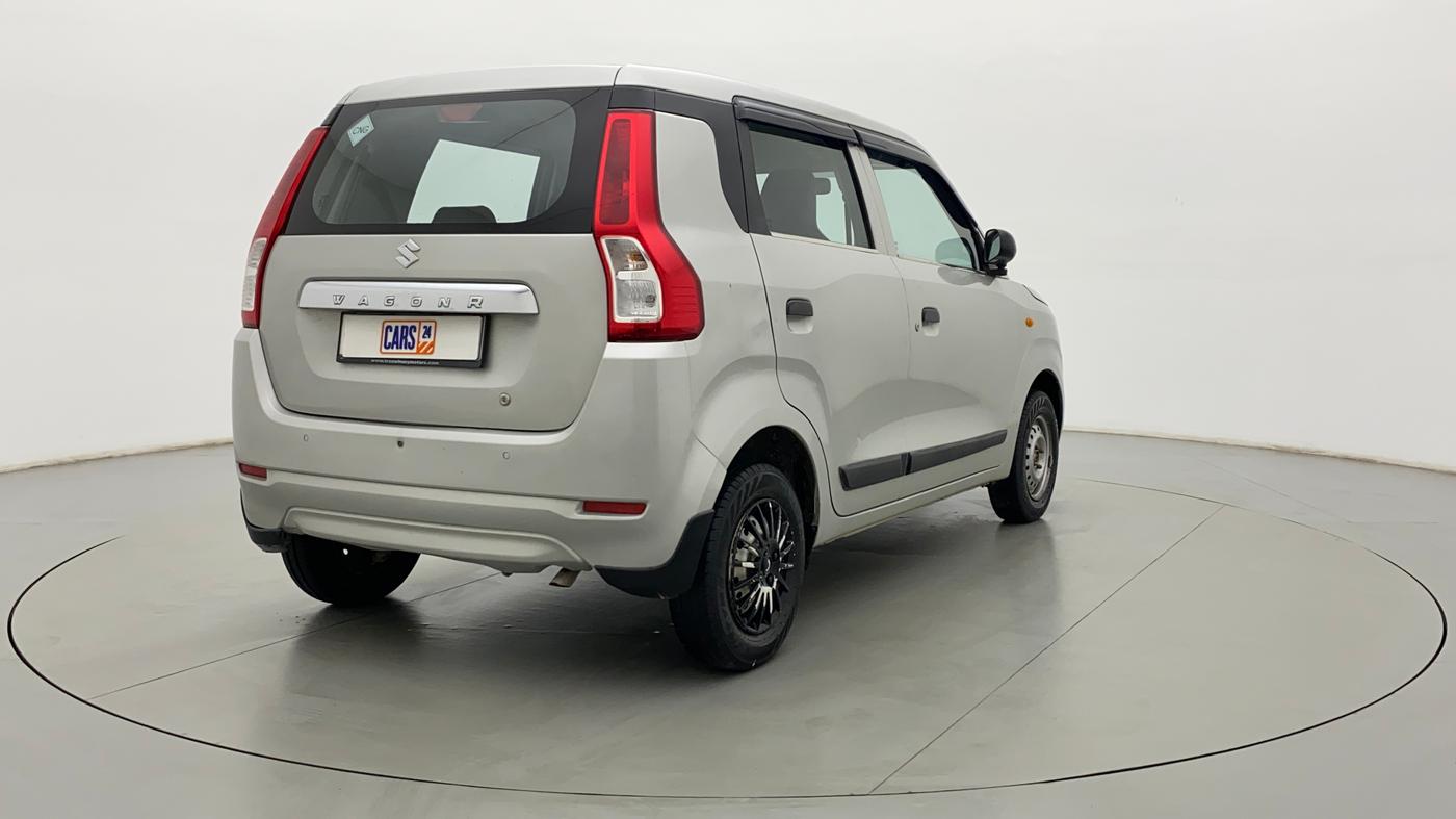 2019 Maruti New Wagon-R LXI CNG 1.0, CNG, Manual, 41,819 km, Right Back Diagonal