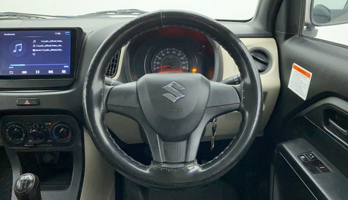 2019 Maruti New Wagon-R LXI CNG 1.0, CNG, Manual, 41,819 km, Steering Wheel Close Up