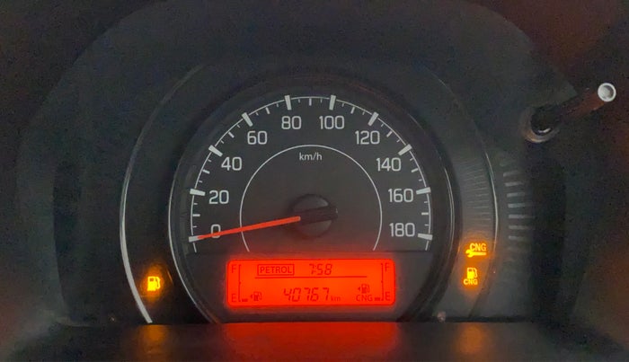 2019 Maruti New Wagon-R LXI CNG 1.0, CNG, Manual, 41,819 km, Odometer Image