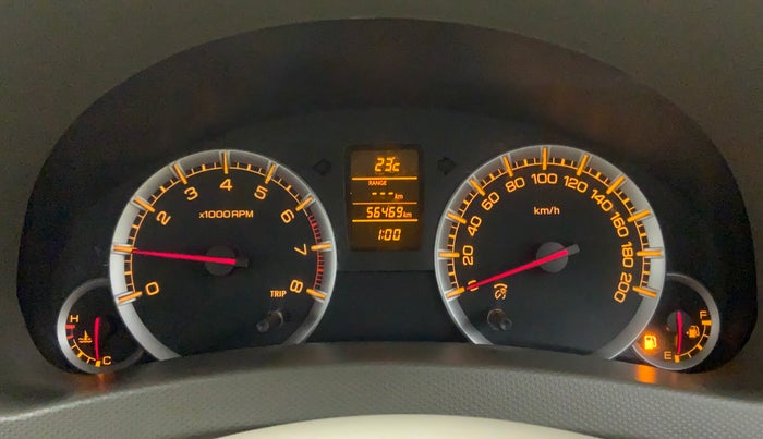 2013 Maruti Ertiga ZXI, Petrol, Manual, 56,469 km, Odometer Image