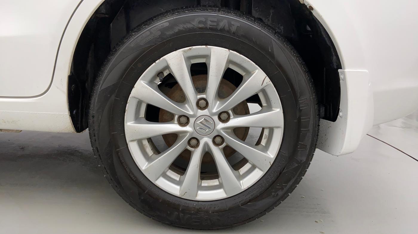 2013 Maruti Ertiga ZXI, Petrol, Manual, 56,469 km, Left Rear Wheel