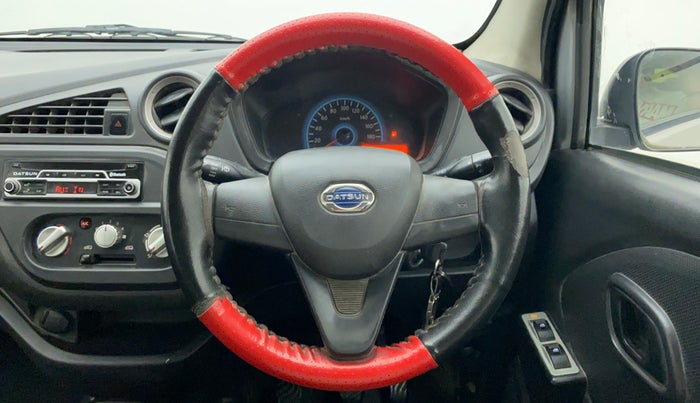 2018 Datsun Redi Go A, Petrol, Manual, 66,486 km, Steering Wheel Close Up