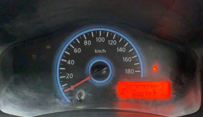 2018 Datsun Redi Go A, Petrol, Manual, 66,486 km, Odometer Image