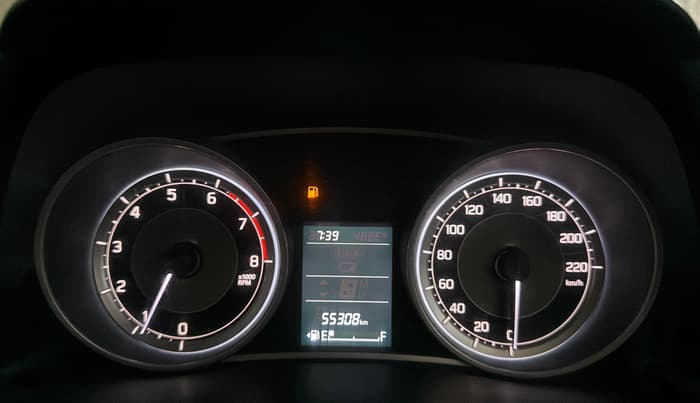2017 Maruti Dzire VXI, Petrol, Manual, 55,299 km, Odometer Image