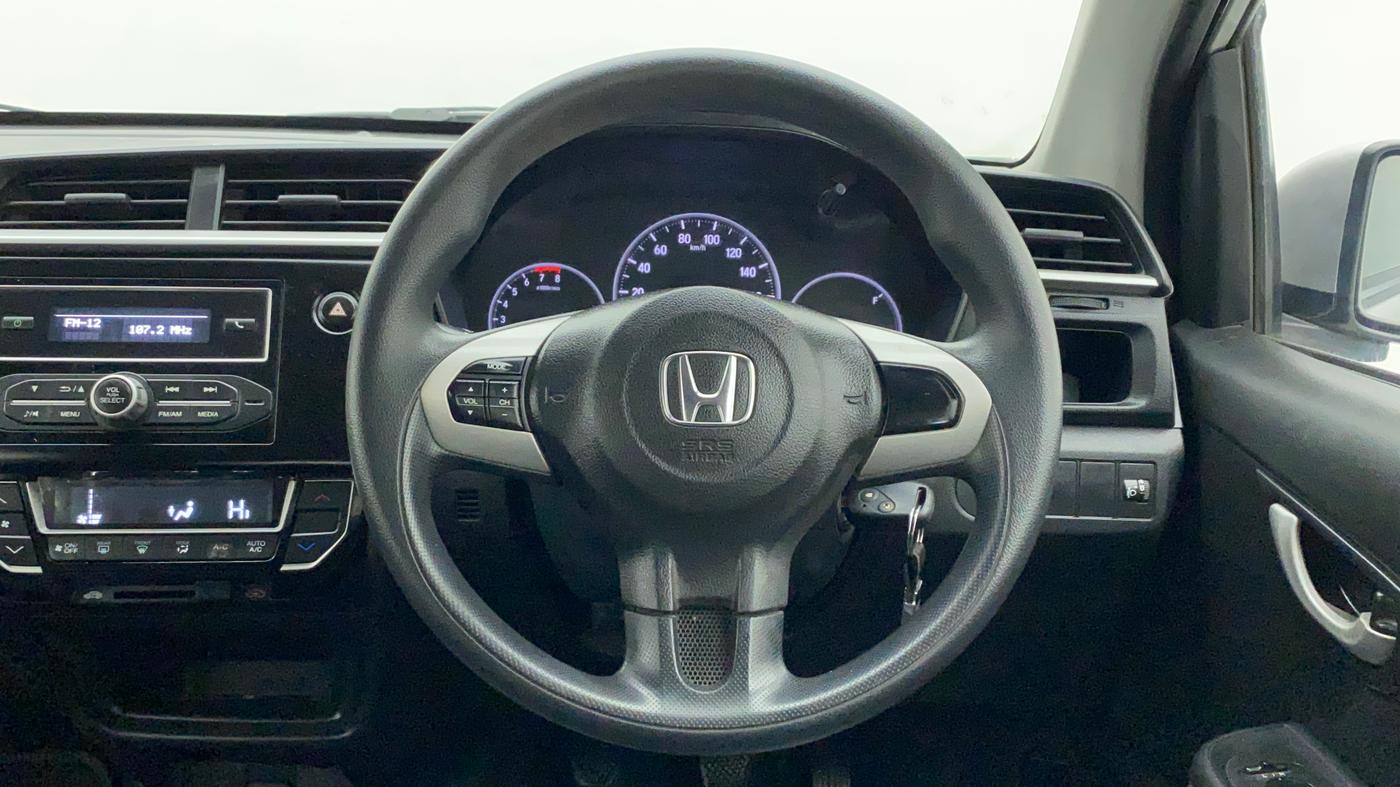 2017 Honda BR-V 1.5L I-VTEC S, Petrol, Manual, 21,978 km, Steering Wheel Close Up