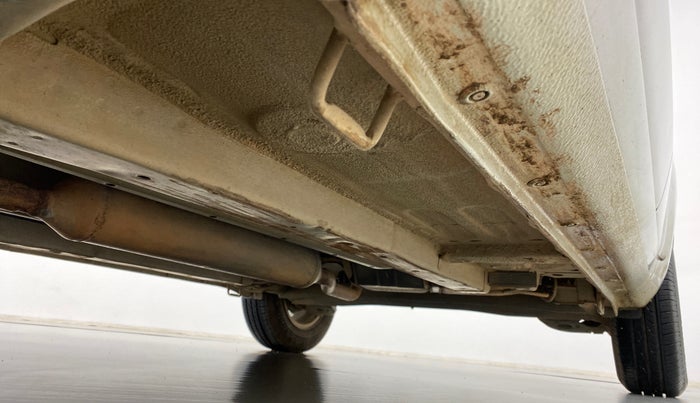 2010 Maruti Ritz ZXI, Petrol, Manual, 47,698 km, Right Side Underbody