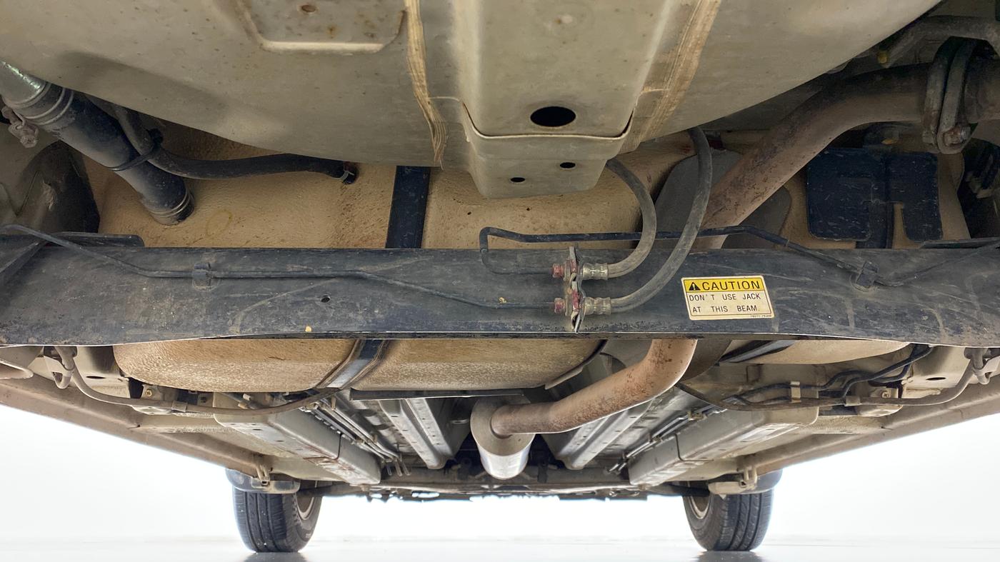 2010 Maruti Ritz ZXI, Petrol, Manual, 47,698 km, Rear Underbody