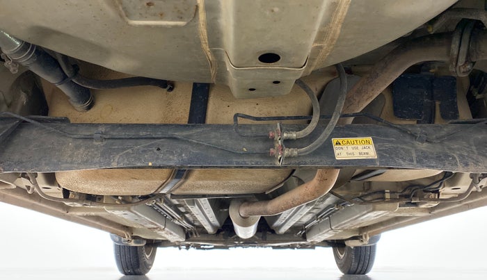2010 Maruti Ritz ZXI, Petrol, Manual, 47,698 km, Rear Underbody