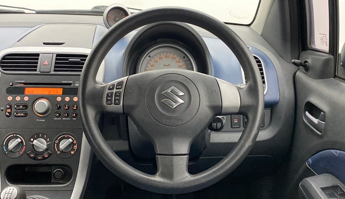 2010 Maruti Ritz ZXI, Petrol, Manual, 47,698 km, Steering Wheel Close Up