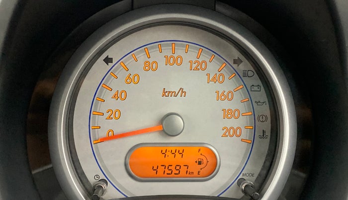 2010 Maruti Ritz ZXI, Petrol, Manual, 47,698 km, Odometer Image