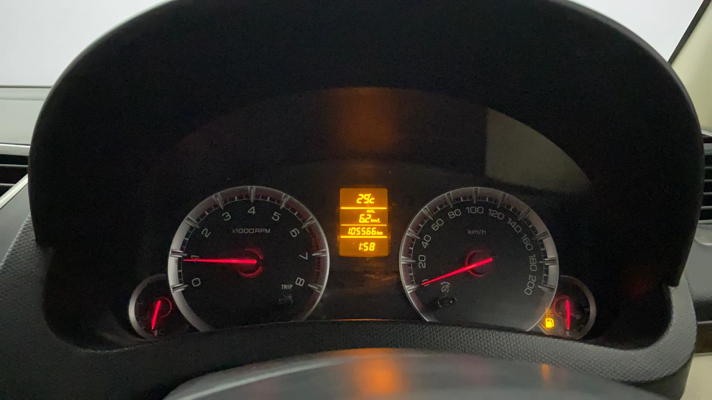 2015 Maruti Swift Dzire ZXI, Petrol, Manual, 1,05,566 km, Odometer Image